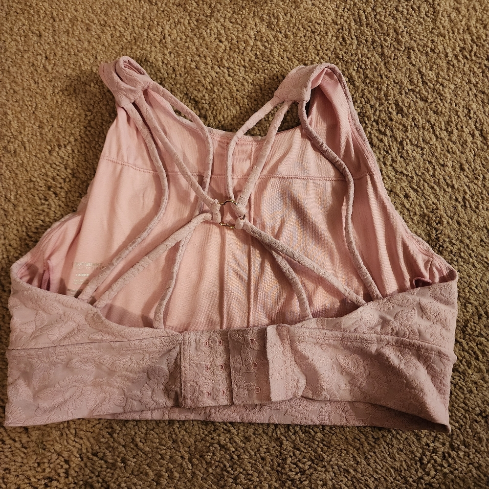 BuffBunny Blush Lace Bralette - Picture 2 of 3